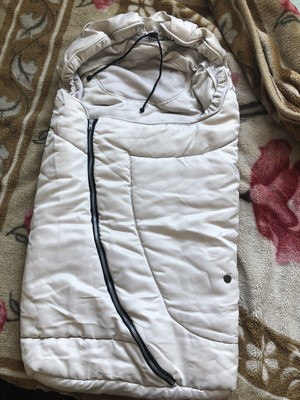 mamas and papas cloud grey footmuff