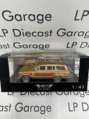 NEO SCALE 1989 Jeep Grand Wagoneer Gold Woody 1:43 Scale Resin Model NEW
