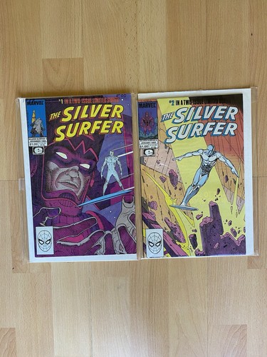The Silver Surfer #1 & #2 Galactus Marvel Two Issue Limited