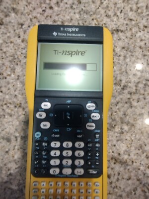 Texas Instruments Ti-Nspire Graphing Calc Yellow  TESTED 