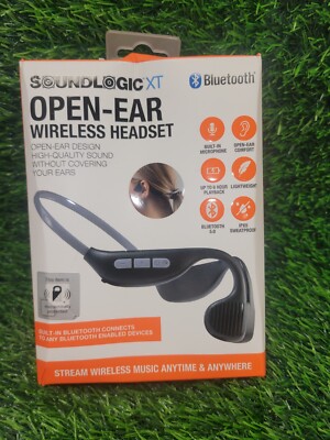SoundlogicXT Open-ear Wireless Headset New With Box Bluetooth FREE SHIP