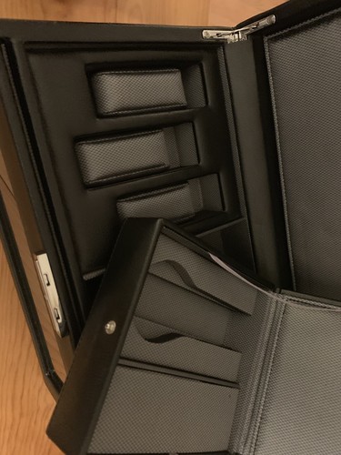 Wolf 2.7 Viceroy 2 Dual Watch Winder With Storage And Travel Case