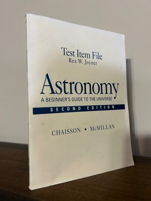 Astronomy Today 2nd Edition - Test Item File - Rex Joyner - Very Good Paperback