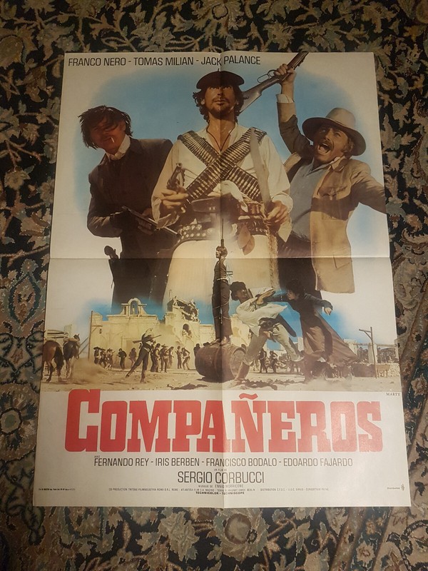 Companeros Affiche CinÃ©Ma 60x80 / Sergio Corbucci Franco Nero