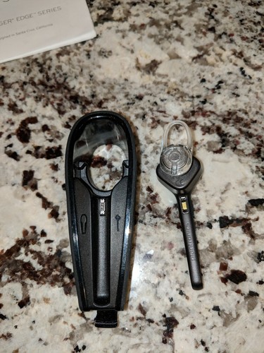 Plantronics Voyager Edge Wireless Bluetooth Headset w/ Charging Case Carbon Blk