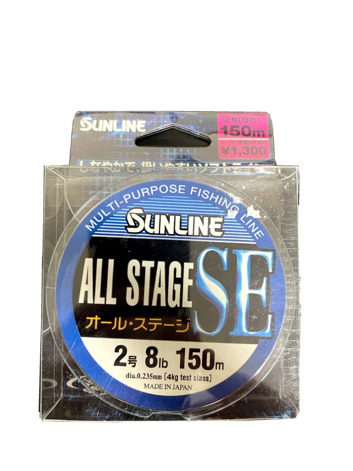 SUNLINE All stage SE multi-purpose fishing line, 8lb #2 150m