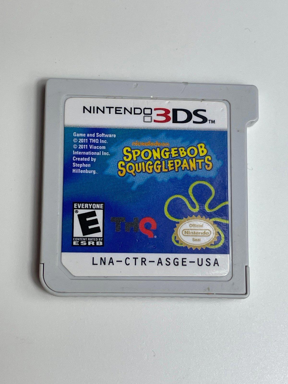 【2025A/W新作★送料無料】 SpongeBob eBay | 3DS Nintendo for 3D SquigglePants ニンテンドー3DS/2DS