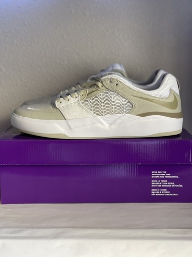 Nike SB Ishod Wair PRM Light Stone Khaki Beige White Sneakers DH1030-100 Mens 10