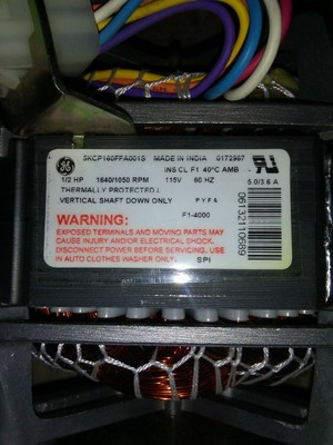 GE Washer Drive Motor WH20X10019 OEM NEW Open box couple dings read description