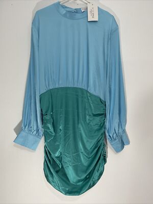 ASOS DESING satin dress sz uk 18 / us 16