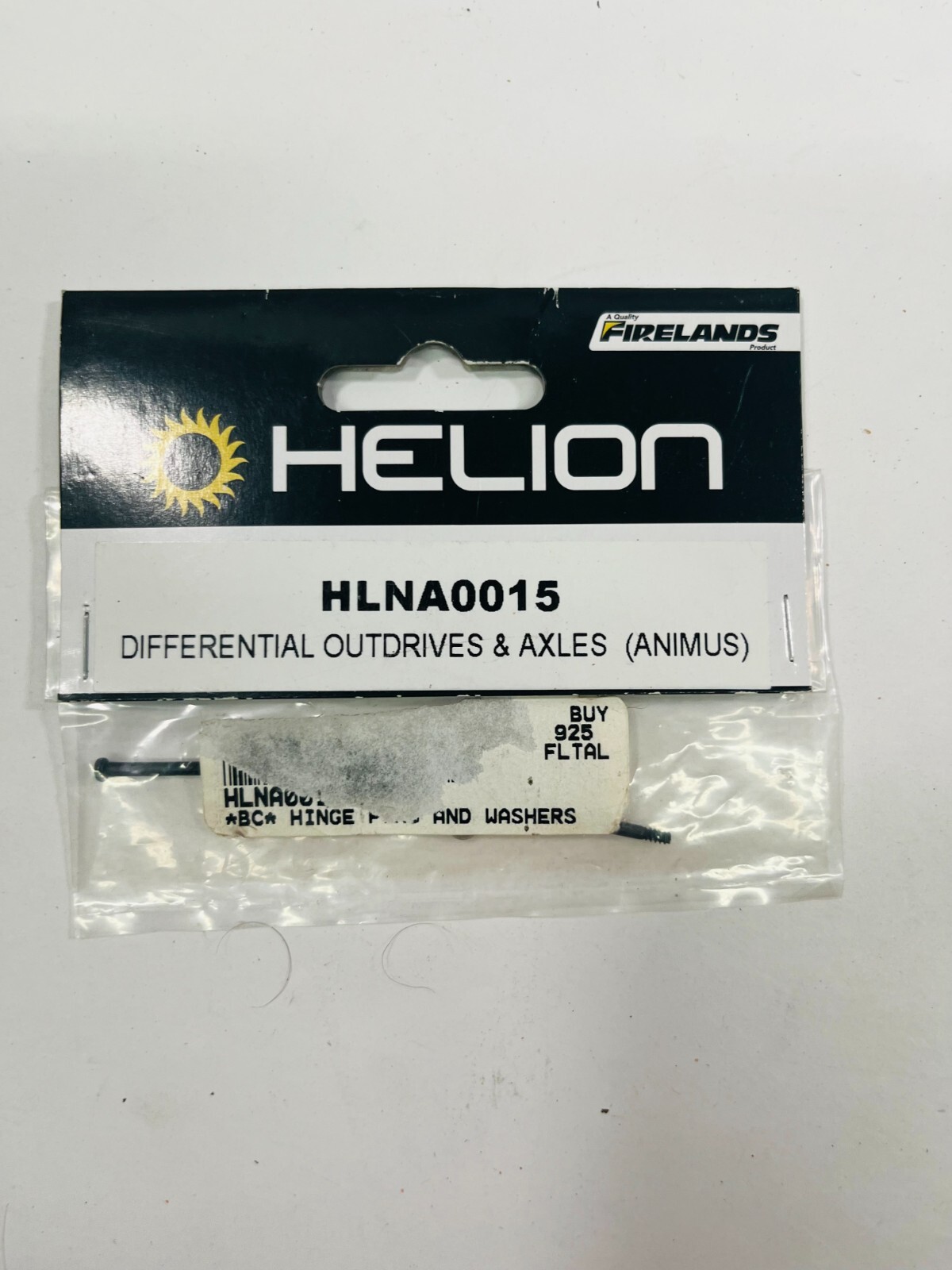 Helion HLNA0015 Hinge Pins and Washers (Animus) NEW | eBay