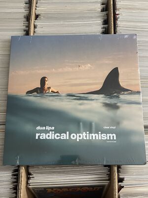 DUA LIPA RADICAL OPTIMISM CLEAR VINYL RECORD NEW LIMITED EDITION 2024 sealed