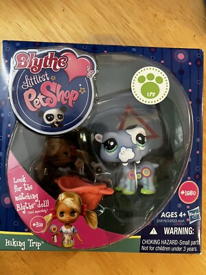 Littlest Pet Shop LPS 1850 nib HIPPO Blythe Loves Postcard Littlest Pet Shop LPS 1850 nib HIPPO Blythe Loves Postcard