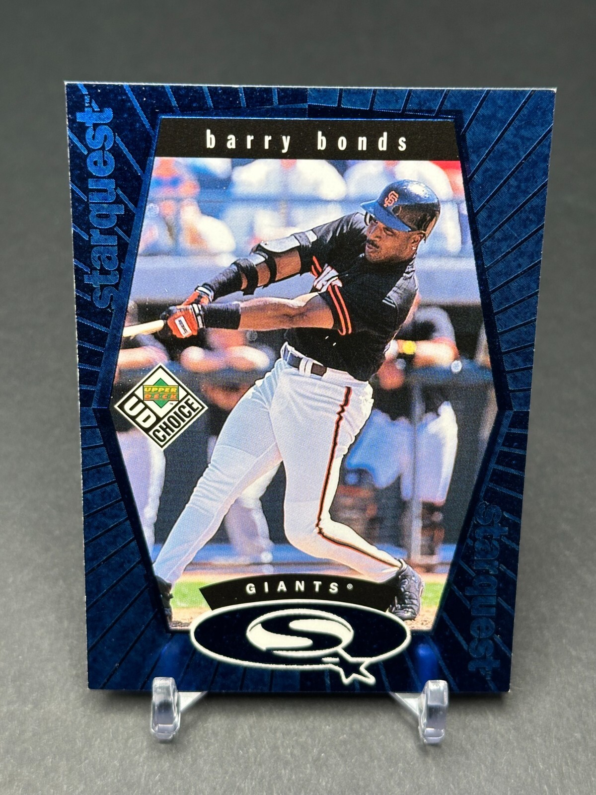 バーリーボンズ Barry Bonds 1999 Upper Deck Choice StarQuest Blue #SQ7 San
