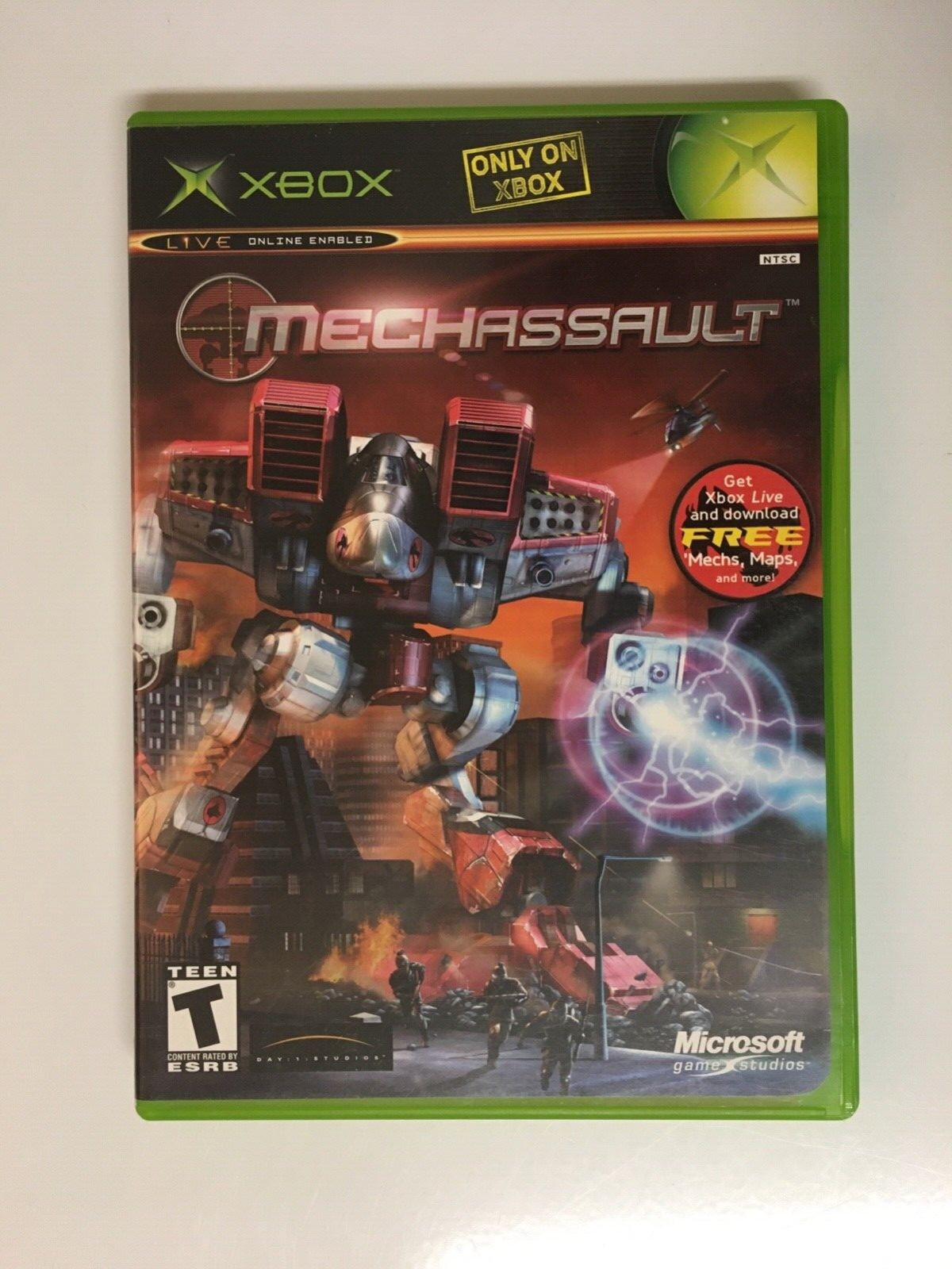 ⭐️MechAssault⭐️ Original Xbox Game - No Manual Perfect