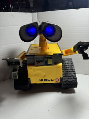 2020 Mattel Disney Pixar HELLO WALL-E RC Robot 20+ Sounds Moves Works!