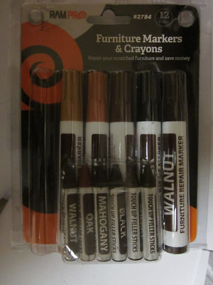 Rampro Furniture Markers & Crayons Touch Up (missing mahogany marker)