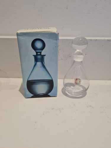 Vintage Dartington Minima  Crystal Perfume Bottle Directrice Scent Thrower Ft357