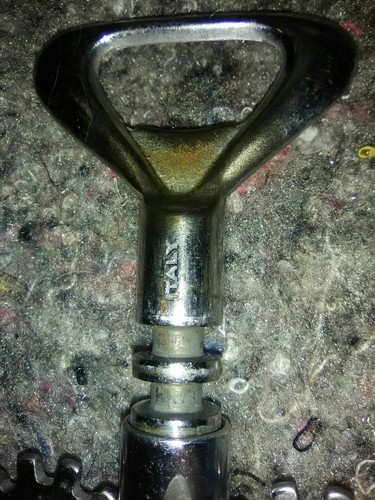 Vtg Corkscrew Wine Bottle Opener Made In Italy