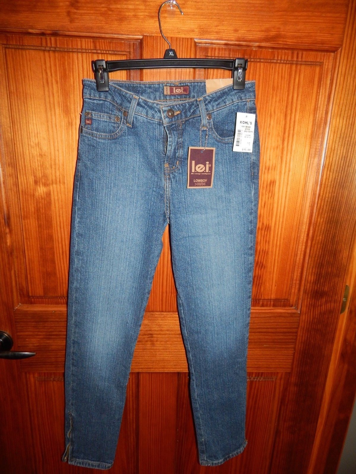 size 5 jeans in inches