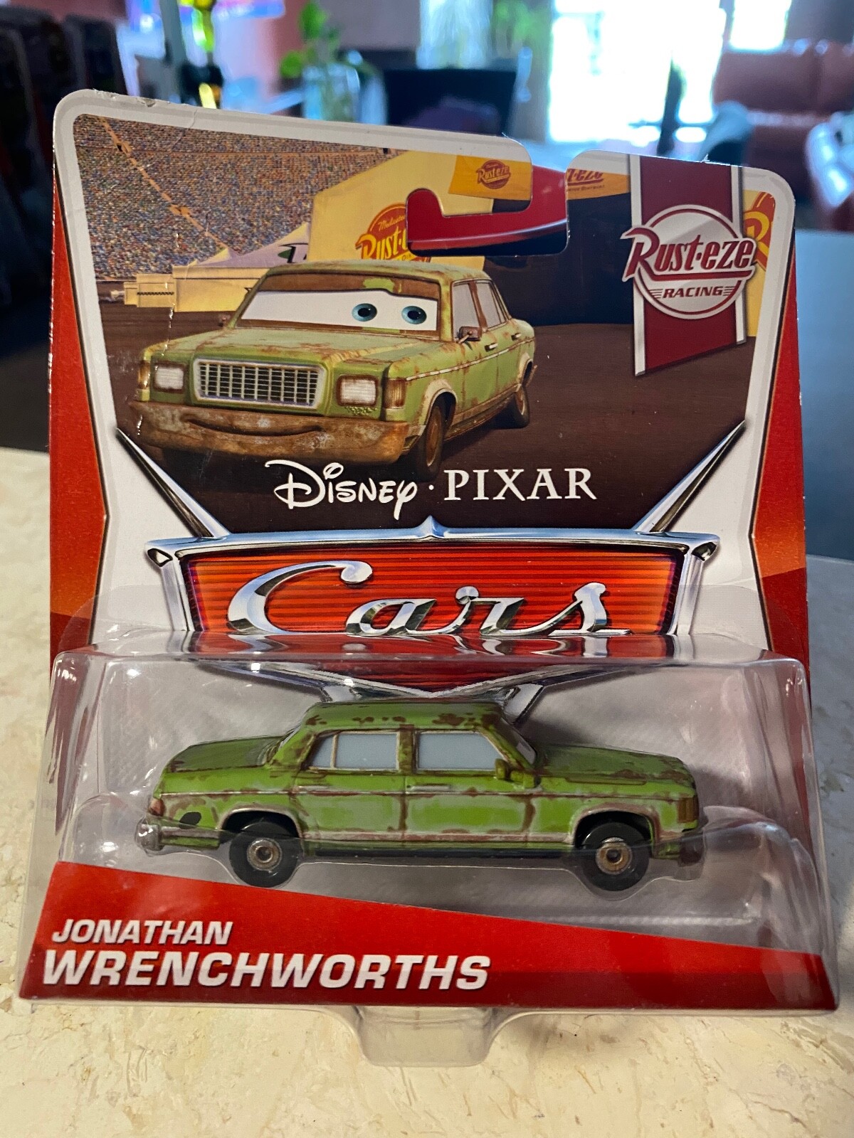 Disney Pixar Cars 2013 Series RUST-EZE RACING Card JONATHAN