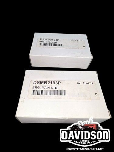 DSMB2193P Aftermarket Engine Main Bearing STD (x2)