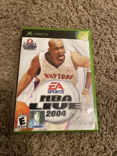 NBA Live 2004 (Microsoft Xbox, 2003) Game And Case No Manual