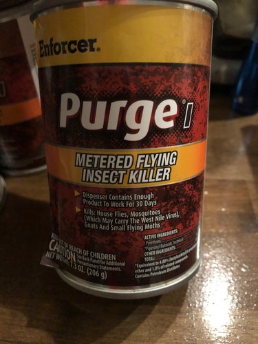 New Lot Of 5 Cans Enforcer EPMFIK7 Purge 1 Metered Flying Insect Killer 7.3 Oz