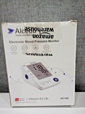 Blood Pressure Monitor Upper Arm by Alcedo| Automatic Digital BP Machine