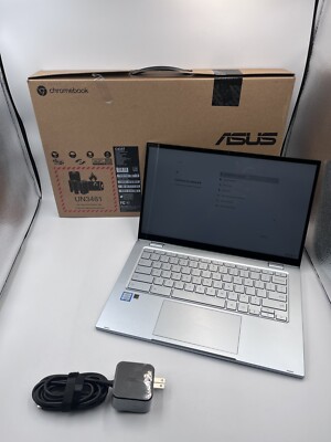 Asus Chromebook 14'' 2 in 1 Touchscreen Laptop 8GB RAM 64GB eMMC