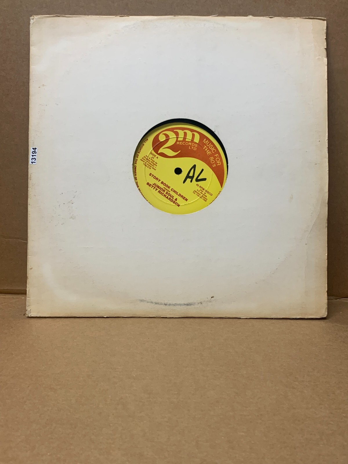 洋楽 junior soul story book children LP USA Junior Soul