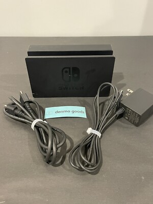 Nintendo Switch Console Screen TV Dock Station With AC Adapter  HAC-007 And HDMI