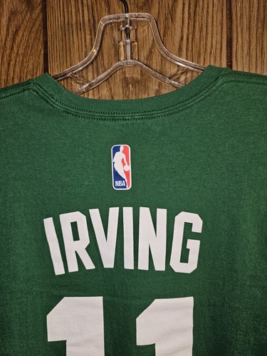 Boston Celtics Kyrie Irvin Medium Mens Green Double-sided
