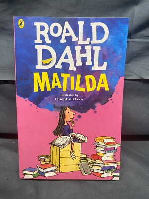 Matilda by Roald Dahl Softcover 2007 256 PGS 6-10 Years Old ORIGINAL FORMAT NEW!