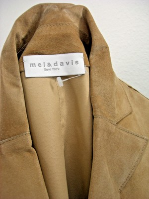 MEL & DAVIS WILDLEDERJACKE LEDERJACKE DESIGNERLEDERJACKE ORIGINAL MEL & DAVIS YORK NEU