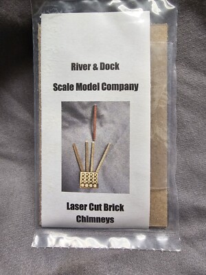 N Scale Laser Cut Chimneys