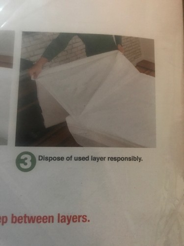 Camp-A-Peel Disposable Fitted Twin Sheets