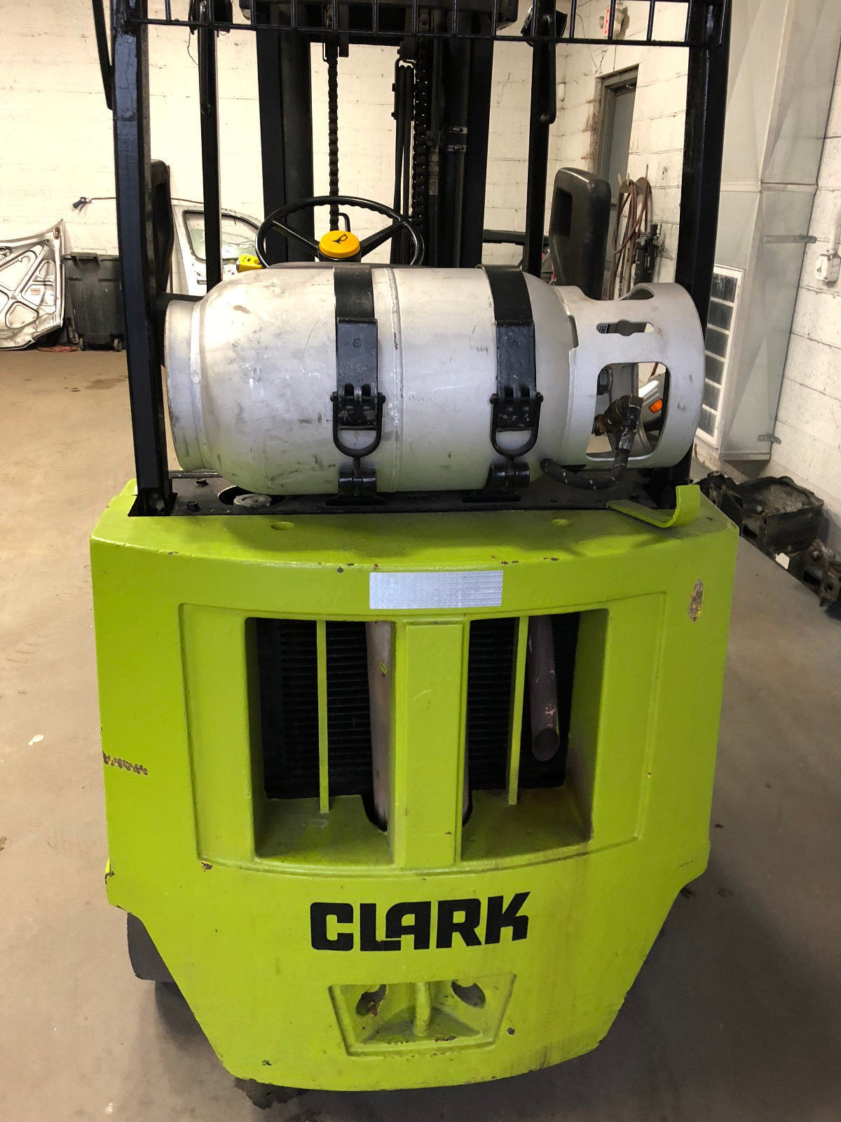 Clark GCS20MB Forklift Propane Runs works Great Side shift 3 Stage