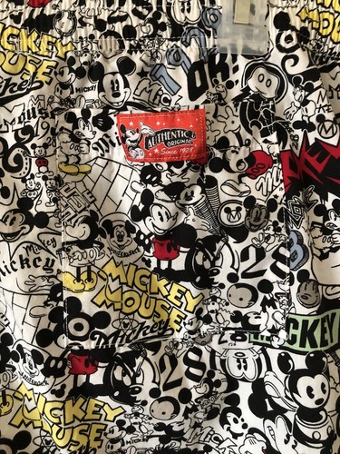 DISNEY Parks size Xl  MICKEY MOUSE cartoon pants AuthenticOriginalSince1928A143