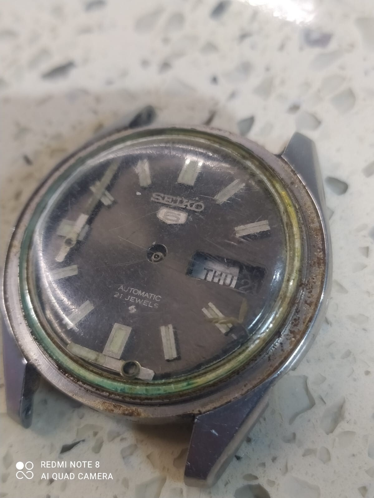 a.kamome ③ SEIKO 5, 6119-8083 AUTOMATIC MEN'S WATCH, 21 JEWEL, DAY DATE