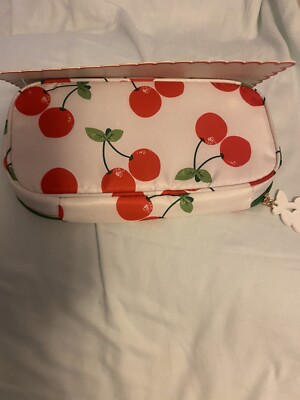 Wandering Moon Tech Organizer With Cherry Decor