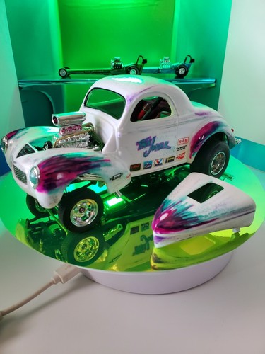 1/25 Built Model Car WILLYS Blown Hemi Nostalgia Drag Race