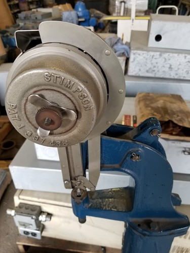 STIMPSON 489 Foot Powered Grommet Press