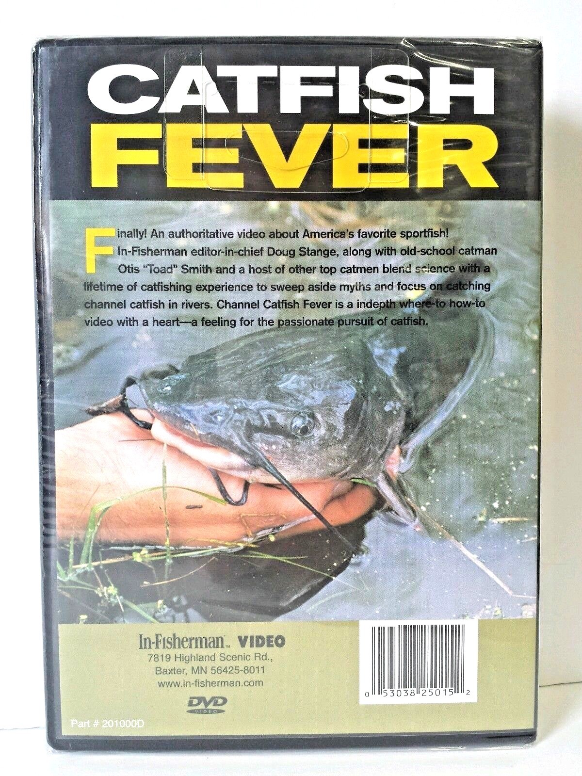 NEW In-Fisherman Catfish Fever Tactics & Strategies DVD Video Fishing