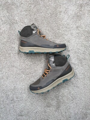 Vasque Womens 8 M Breeze Seude Mid High Hiking Boots Shoes Waterproof Vibram NEW