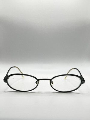 Fendi VL 7251 49-19-140 Schwarz Oval Brille Gestell