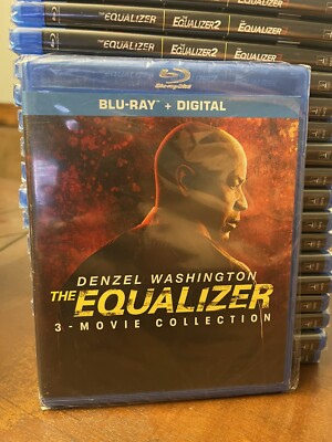 Equalizer Movie 3 Pack: Equalizer 1 2 3 ( Multi-Feature) (Blu-ray + Digital) NEW