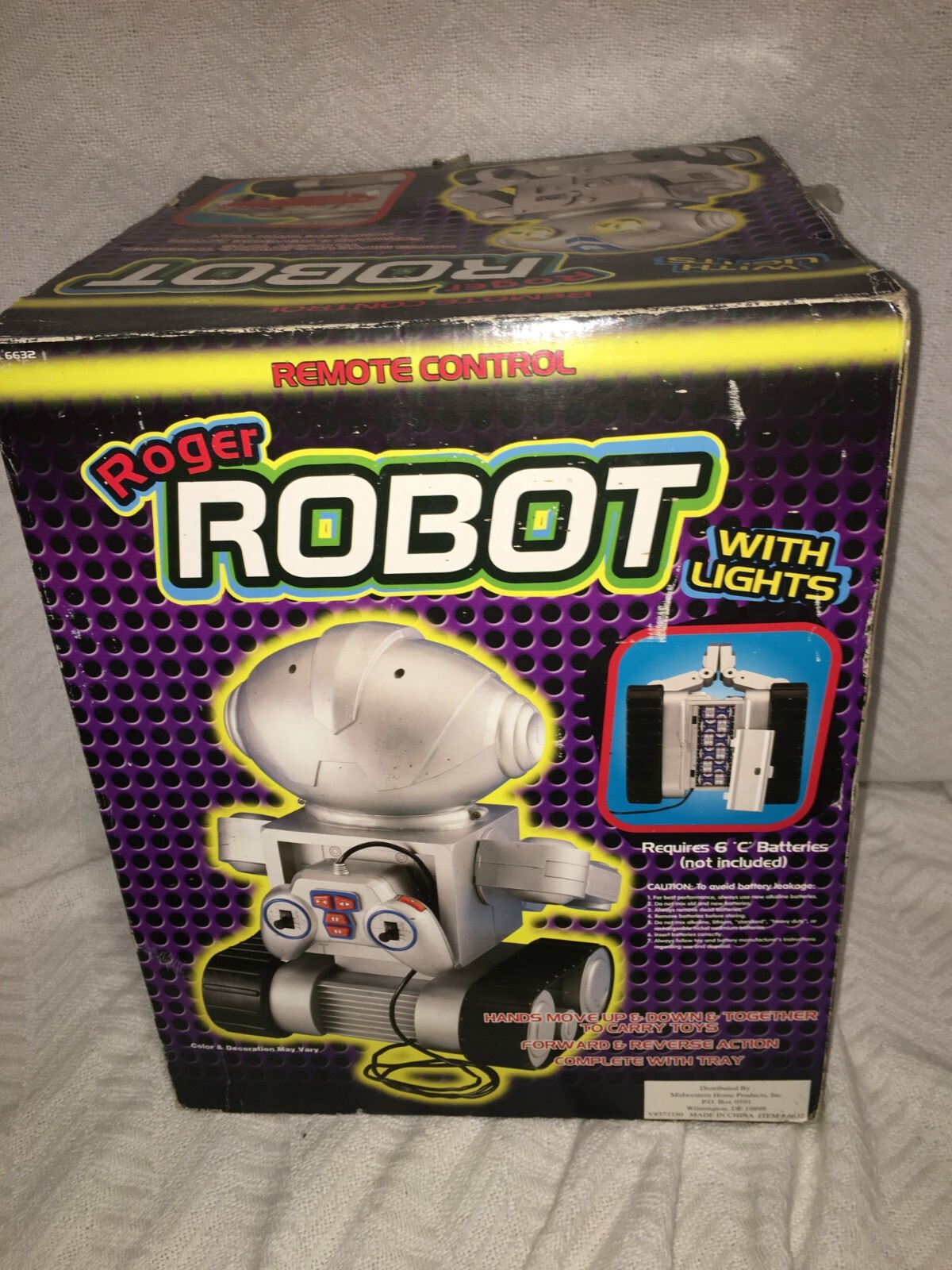 軍用Robot II Tesser r 2.8付き ロボット ルフトワッフェン New Open Box Vintage Roger Robot w/Tray Wired Remote Control