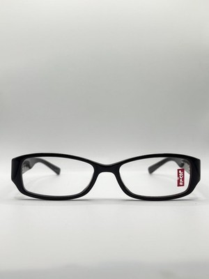 Levi's LS2010 50-16-135 Schwarz Rechteckig Brille Gestell