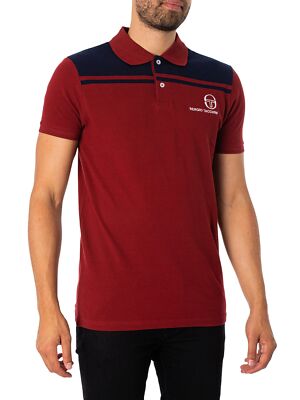 

Мужская рубашка-поло New Young Line Sergio Tacchini, красная, Красный, STM14569-603